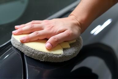 Car waxing and polishing service