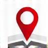 Location icon representing a physical visit